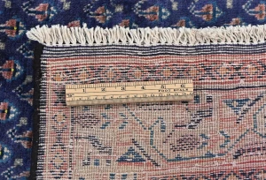 Vintage Purple-navy Tribal 4X7 Botemir Persian Rug