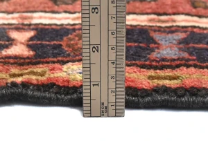 Vintage Rusty Red Tribal 2'2X3'5 Karajeh Persian Rug