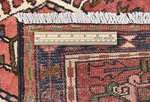 Vintage Rusty Red Tribal 2'2X3'5 Karajeh Persian Rug