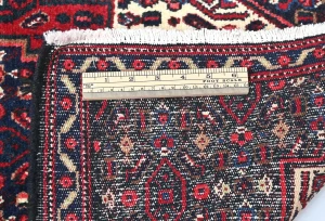 Vintage Red Geometric 2'5X3'4 Bidjar Persian Rug