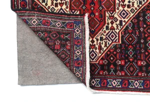 Vintage Red Tribal 2'6X3'7 Bidjar Persian Rug
