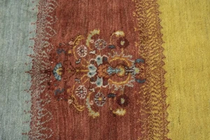Multicolored Tribal 4X6 Gabbeh Persian Rug