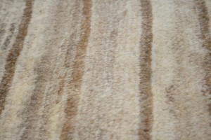 Vintage Beige Tribal 4X5 Gabbeh Persian Rug