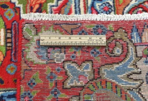 Vintage Multicolored Traditional 10X13 Kashmar Persian Rug