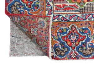 Vintage Multicolored Traditional 10X13 Kashmar Persian Rug