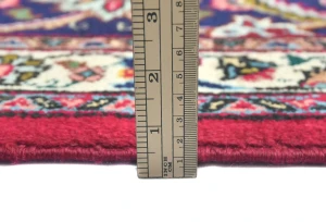 Vintage Red Floral Traditional 10X13 Tabriz Persian Rug