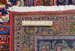Vintage Red Traditional 10X13 Sabzevar Persian Rug