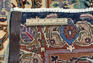 Vintage Purple-navy Traditional 10X13 Kashmar Persian Rug