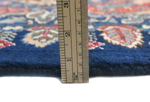 Vintage Purple-navy  Pictorial 9'8X12'4 Kashmar Persian Rug