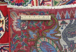 Vintage Multicolored Traditional 9'6X12'8 Kashmar Persian Rug