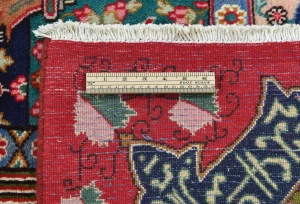 Vintage Multicolored Traditional 9'5X12'6 Kashmar Persian Rug
