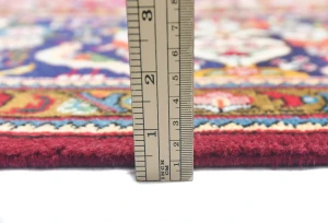 Vintage Fuchsia Red Traditional 10X13 Tabriz Persian Rug