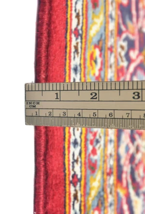 Vintage Red Traditional Floral 7X10 Kashan Persian Rug