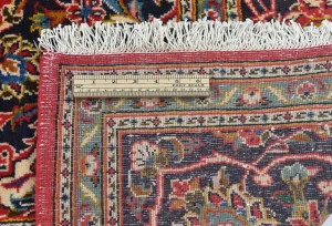 Vintage Red Traditional Floral 7X10 Kashan Persian Rug