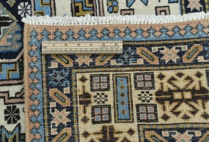 Vintage Light Blue Traditional 7X10 Ardabil Persian Rug