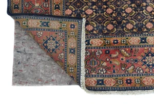 Vintage Purple-navy Allover Classic 6'7X9'2 Mood Persian Rug