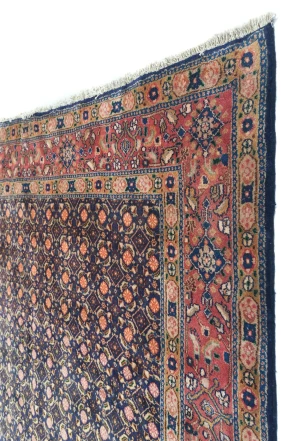 Vintage Purple-navy Allover Classic 6'7X9'2 Mood Persian Rug