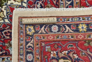 Vintage Purple-navy Traditional 8X11 Kashmar Persian Rug