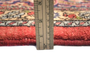 Vintage Orange-red Tribal Floral 10X13 Bidjar Persian Rug