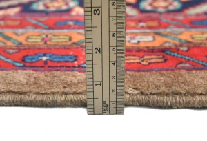 Vintage Khaki Tribal 7X10 Koliaie Persian Rug