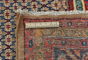 Vintage Khaki Tribal 7X10 Koliaie Persian Rug