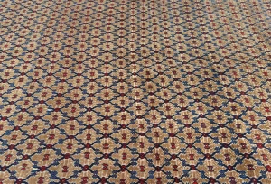 Vintage Khaki Tribal 7X10 Koliaie Persian Rug