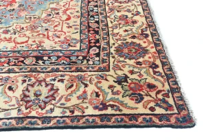 Semi Antique Red Floral Traditional 10X14 Hamedan Persian Rug