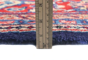Vintage Purple-navy Floral Traditional 9x12 Mahal Persian Rug