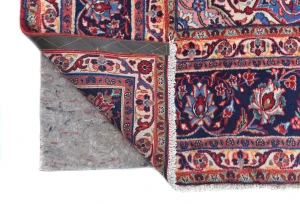 Vintage Red Floral Classic 8x11 Shahrbaft Persian Rug