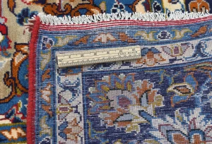 Vintage Red Traditional 8X12 Najafabad Persian Rug