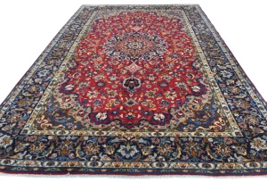 Vintage Red Traditional 8X12 Najafabad Persian Rug