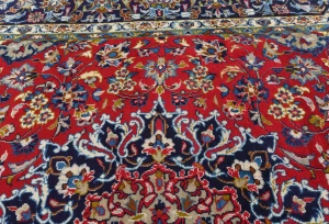 Vintage Red Traditional 8X12 Najafabad Persian Rug