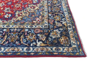 Vintage Red Traditional 8X12 Najafabad Persian Rug