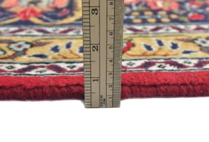 Vintage Red Floral Traditional 8X11 Tabriz Persian Rug