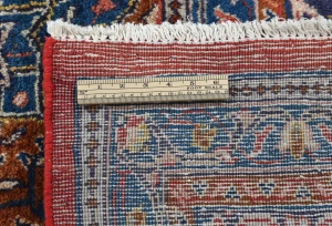Vintage Red Floral Traditional 10X13 Mahal Persian Rug