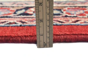 Vintage Red Floral Traditional 9X12 Hamedan Persian Rug