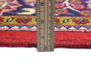 Vintage Red Traditional Floral 7X10 Viss Persian Rug