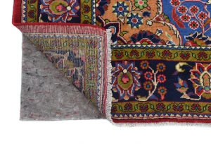 Vintage Red Traditional Floral 7X10 Viss Persian Rug