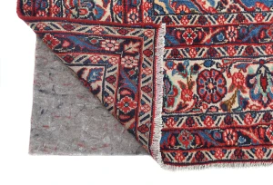 Vintage Red Floral Traditional 7X10 Hamedan Persian Rug