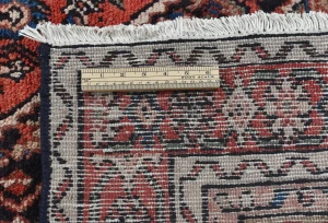 Vintage Floral Tribal 8x11 Hamedan Persian Area Rug