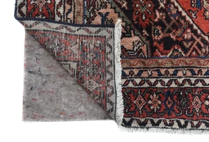 Vintage Floral Tribal 8x11 Hamedan Persian Area Rug