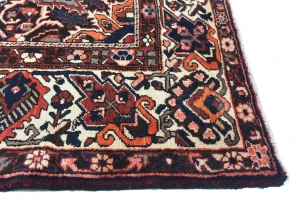 Semi Antique Red Floral 10X12 Bakhtiari Persian Rug