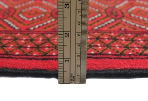 Vintage Red Tribal 8X11 Turkoman Persian Rug