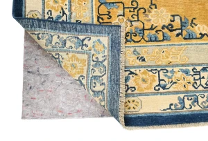 Gold Floral Modern 6X8 Kazak Pakistan Rug