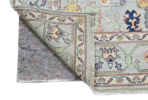 Gray Floral Modern 5X7 Kazak Pakistan Rug