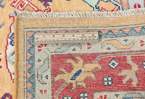Rusty Beige Pictorial Modern 4'11X6'4 Kazak Pakistan Rug
