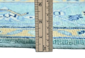 Blue Floral Modern 5X7 Kazak Pakistan Rug