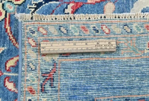 Blue Floral Modern 3X5 Kazak Pakistan Rug