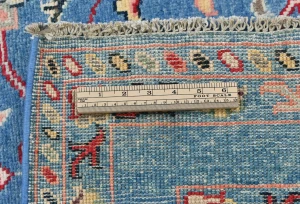 Blue Floral Modern 3X5 Kazak Osuhak Pakistan Rug