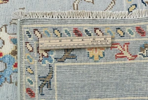 Gray Floral Modern 3X5 Kazak Oushak Pakistan Rug